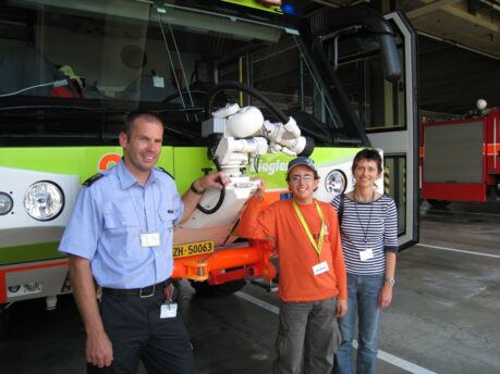 Zu Besuch bei der Flughafen-Feuerwehr