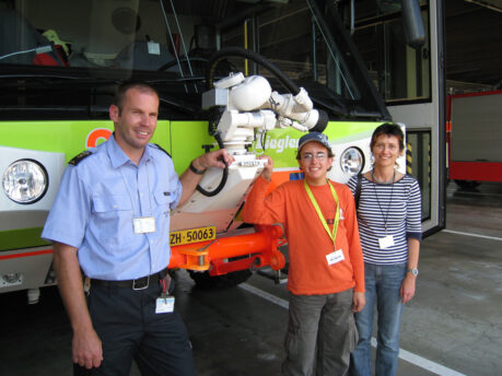 Zu Besuch bei der Flughafen-Feuerwehr