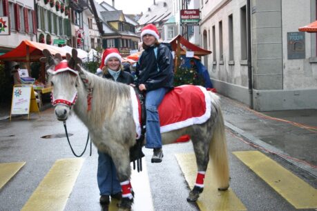 Dezember 2005 - Ponyreiten Weihnachtsmarkt Steckborn