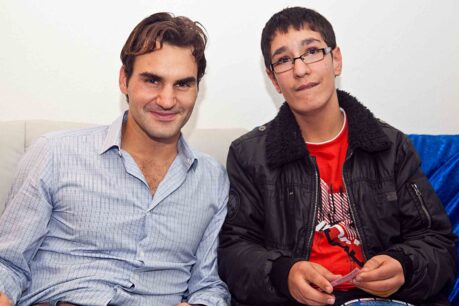 Roger Federer et Loïc