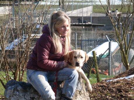 Bettina bei der Sendung "Tierisch"