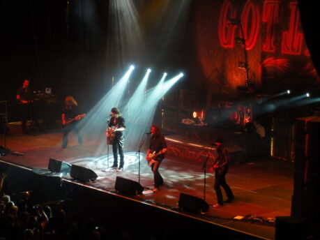 Mario au concert de Gotthard  