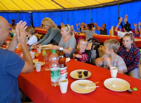 Viele strahlende Gesichter am Familientag 2014